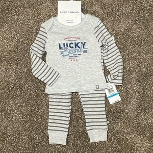 NWT Lucky Brand 4-Piece Set, 6-9 months